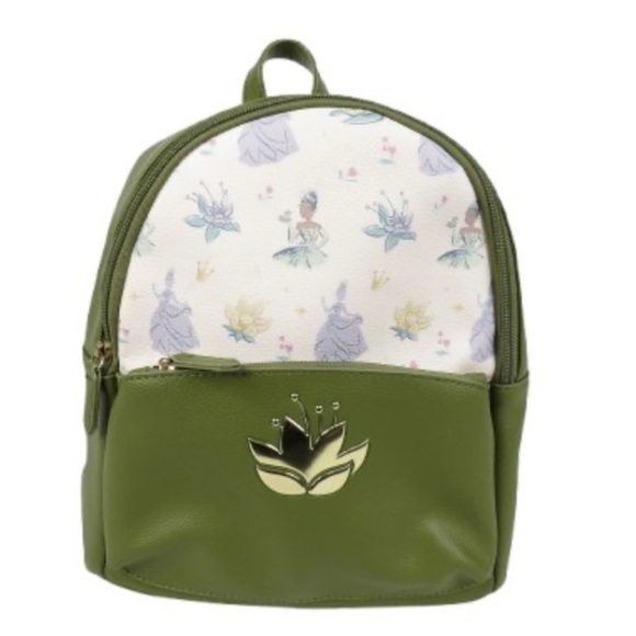 Disney Danielle Nicole Princess Tiana Faux Leather Backpack - Picture 1 of 9